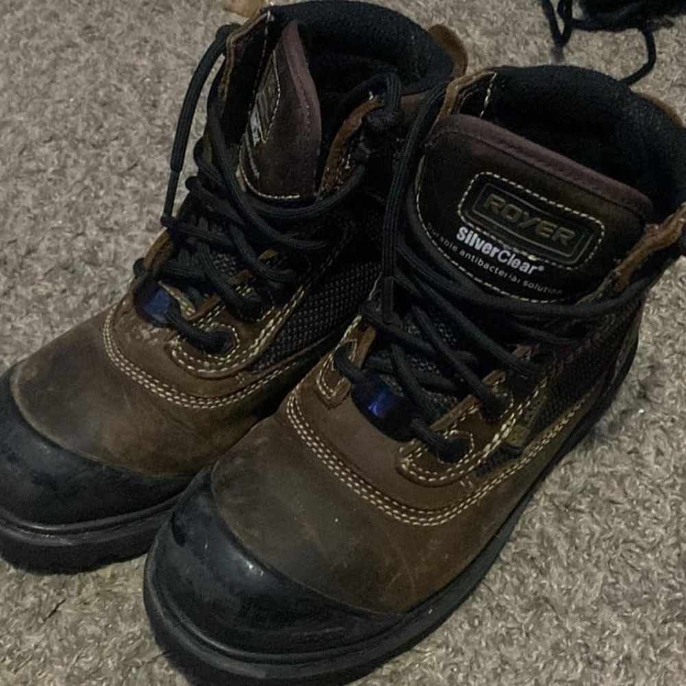 ROVE Brown Lace Up Boots with Durable Sole